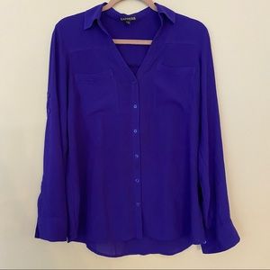 Express Portofino Blouse - Purple